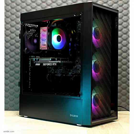 Игровой компьютер Byte-Flarion | Intel Core i3-10100F | 500W | SSD 480ГБ | 16ГБ | GeForce RTX 3050 | Windows 10 Макеевка
