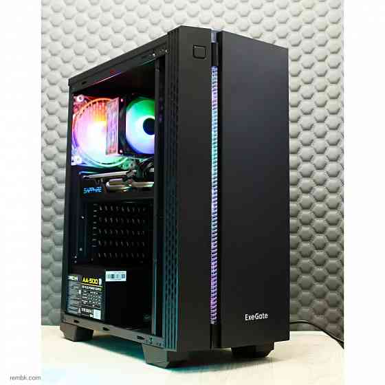 Игровой компьютер Byte-Мix | Xeon E5 2670 V3 12ядер/24потоков | 500W | SSD 512GB | 16GB | Radeon RX 570 | Windows 10 Макеевка