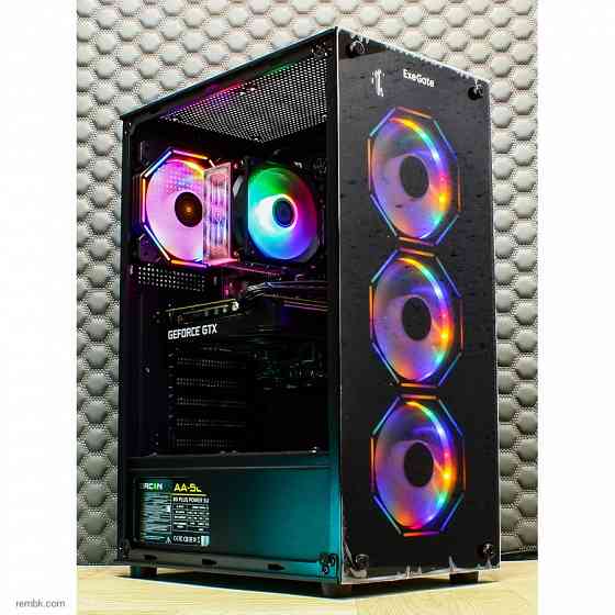 Игровой компьютер Byte-InfernoDrive | Intel Core i3-10100F | 500W | SSD 480GB | DDR4 16GB | GeForce GTX 1660 | Win11 Макеевка