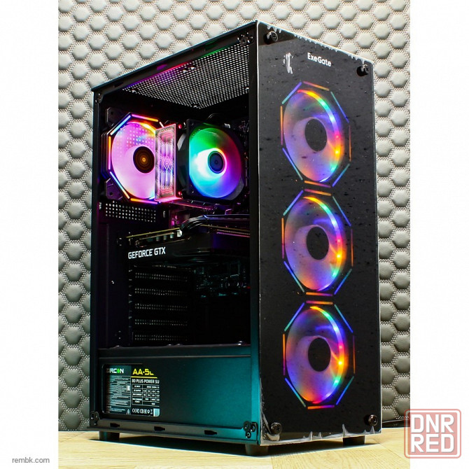 Игровой компьютер Byte-InfernoDrive | Intel Core i3-10100F | 500W | SSD 480GB | DDR4 16GB | GeForce GTX 1660 | Win11 Макеевка - изображение 1