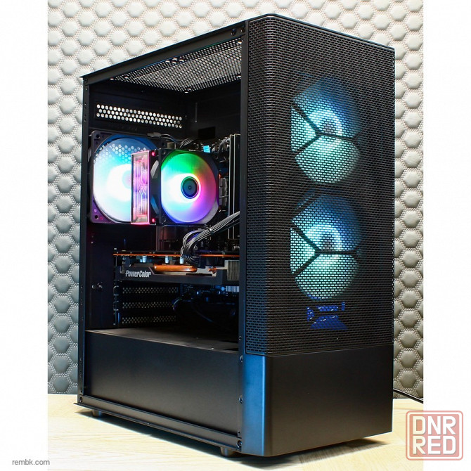 Игровой компьютер Byte-PixelCrusher | AMD Ryzen 5 3500X | 600W | SSD 480GB | Radeon RX 5600 XT | DDR4 16GB | Win11 Макеевка - изображение 1