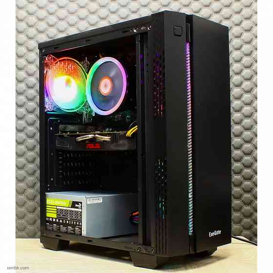 Игровой компьютер Byte-EVO-2 | Ryzen 5 1600 | 500W | SSD 240GB | 16GB DDR4 | Radeon RX 470 | Win11 Макеевка