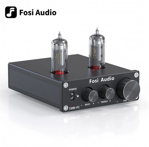 Ламповый предусилитель 6K4 Fosi Audio P1, Hi-Fi стерео....пишите смс или номер потом перезвоню!!! Макеевка