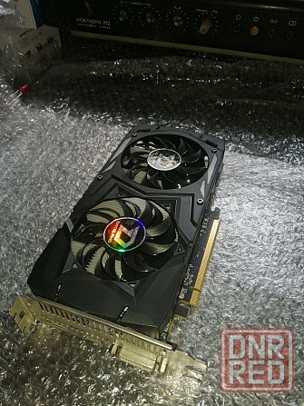 Видеокарта 4Гб Radeon RX460 двухкуллерная Горловка - изображение 1