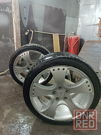 Продам колеса:литые диски r18 x110 на opel, ronal irmscher, оригинал Донецк - изображение 5
