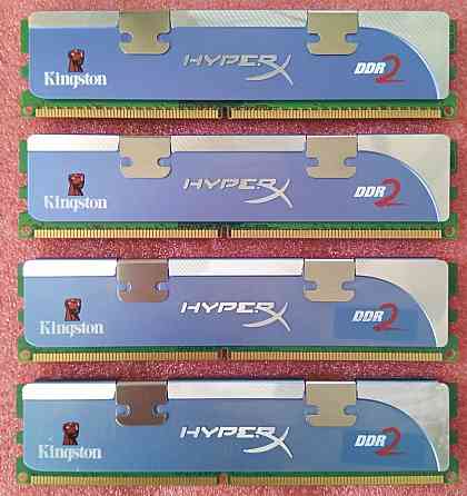 DDR2 1Gb+1Gb+1Gb+1Gb 1066MHz - DDR2 4Gb 1066MHz (PC2-8500) Kingston - KHX8500D2K2/2G - PC2-8500 CL5 Донецк