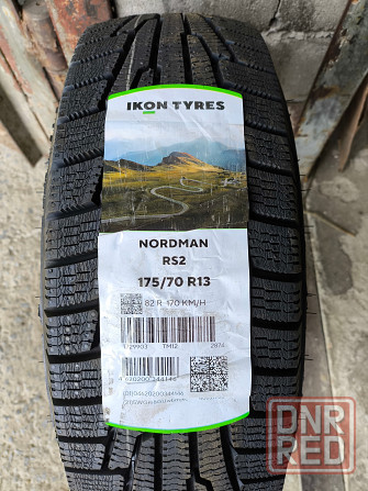 Продам зимние шины 175/70 R13 Ikon Nordman RS2 82R --- 4 500 руб/шт. Донецк - изображение 1