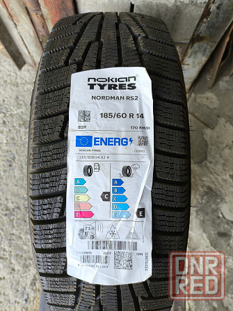 зимние шины 185/60 R14 Nokian Nordman RS2 82R 4 831 руб/шт. Донецк - изображение 1
