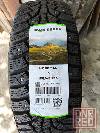 зимние шины 185/65 R14 Ikon Nordman 5 ---- 4 900 руб/шт. Донецк - изображение 1