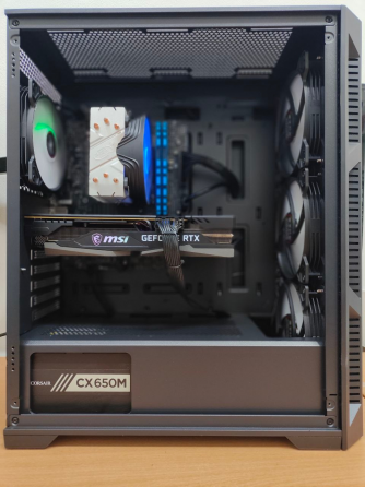 Игровой компьютер i5 10400F + RTX 3060 Ti Донецк