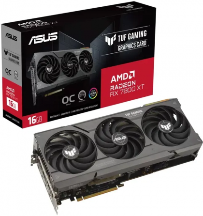 Видеокарта ASUS TUF Gaming Radeon RX 7800 XT OC Edition 16GB Донецк