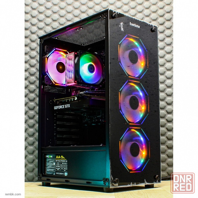 Игровой компьютер Byte-InfernoDrive | Intel Core i3-10100F | 500W | SSD 480GB | DDR4 16GB | GeForce GTX 1660 | Win11 Макеевка - изображение 1