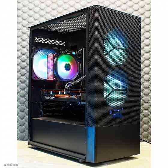 Игровой компьютер Byte-PixelCrusher | AMD Ryzen 5 3500X | 600W | SSD 480GB | Radeon RX 5600 XT | DDR4 16GB | Win11 Макеевка