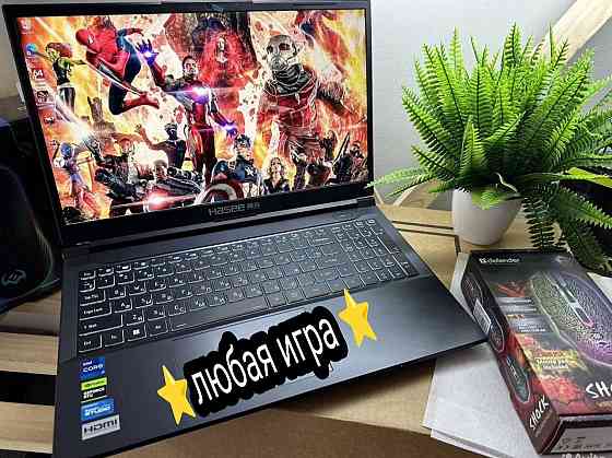 Игровой Hasee на две карты Любая Игра 100акб Донецк