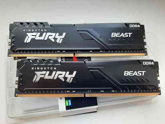 DDR4 Kingston fury 2x16 гб Донецк