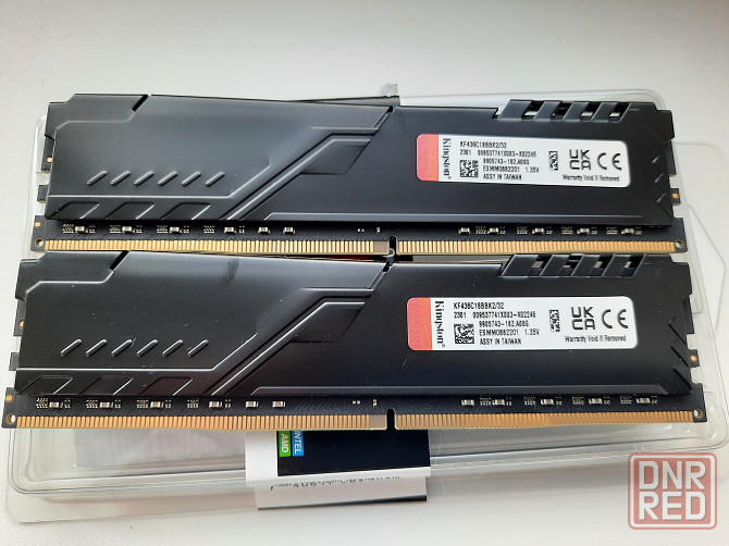 DDR4 Kingston fury 2x16 гб Донецк - изображение 2