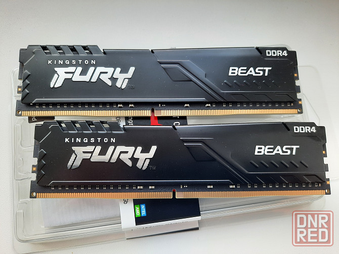 DDR4 Kingston fury 2x16 гб Донецк - изображение 1