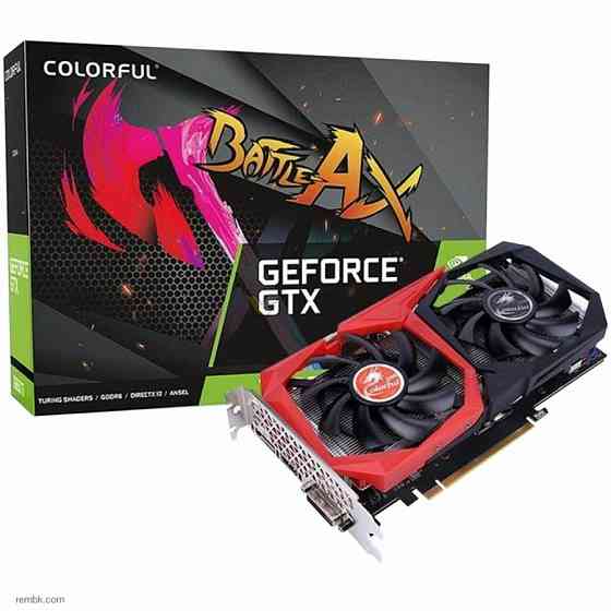 Видеокарта Colorful GTX 1650 EX 4GD6-V 4GB GDDR6 128bit DVI PD HDMI 2FAN RTL Донецк