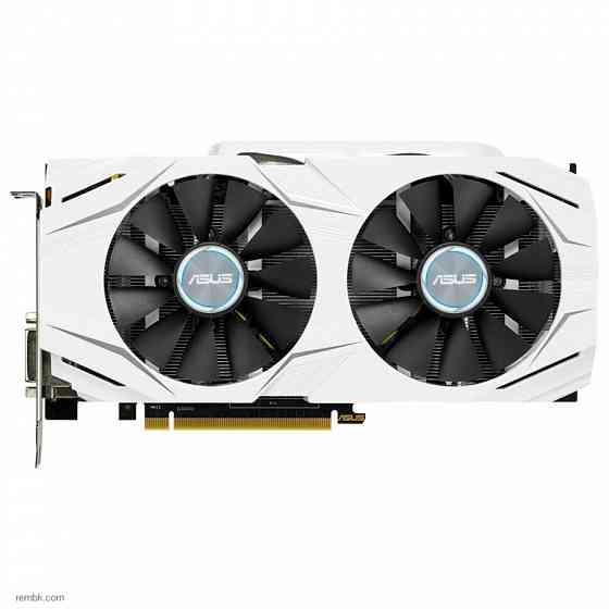 видеокарта asus dual geforce gtx 1060 (dual-gtx1060-o3g) б/у в макеевке днр Донецк