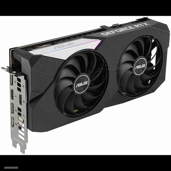 видеокарта asus dual geforce rtx 3060 ti v2 oc (dual-rtx3060ti-o8g-v2), retail б/у в макеевке днр Донецк