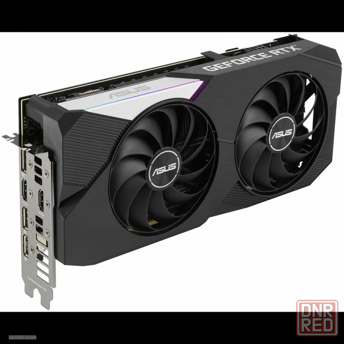 видеокарта asus dual geforce rtx 3060 ti v2 oc (dual-rtx3060ti-o8g-v2), retail б/у в макеевке днр Донецк - изображение 1