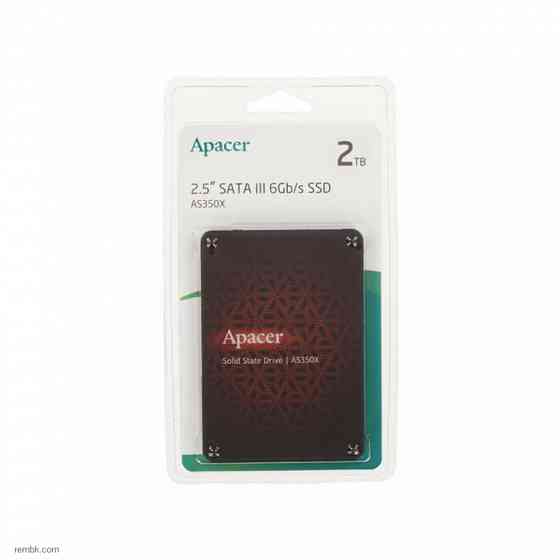 Твердотельный накопитель ssd 2.5" 2000 гб apacer as350x sata [ap2tbas350xr-1] | Гарантия Донецк