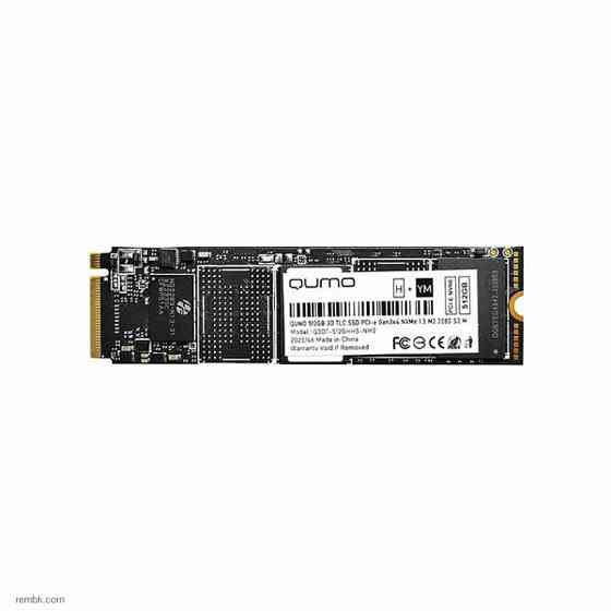 Твердотельный накопитель ssd m.2 nvme qumo novation (q3dt-512ghhs-nm2) 512гб | Гарантия Донецк