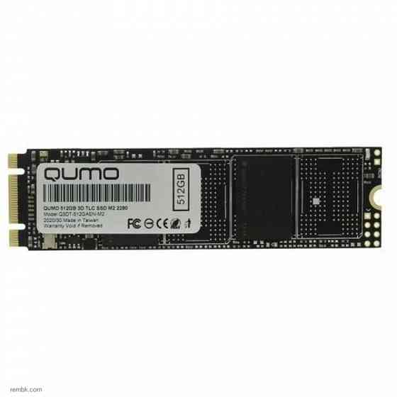 Твердотельный накопитель ssd m.2 sata qumo novation (q3dt-512gaen-m2) 512гб | Гарантия Донецк