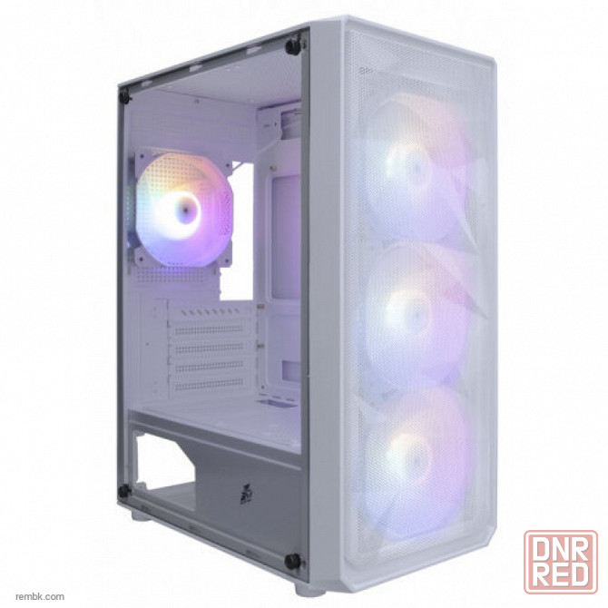 Корпус 1stplayer fd3-m, белый (fd3-m-wh-4f1-w) по доступной цене в макеевке днр | Гарантия Донецк - изображение 1