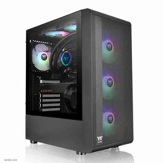 Корпус thermaltake s200 tg argb ca-1x2-00m1wn-00 black по доступной цене в макеевке днр | Гарантия Донецк