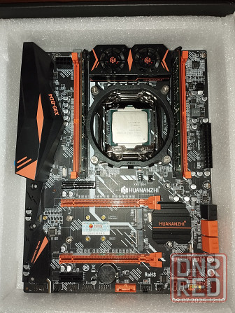 Комплект Huananzhi X99 BD4+Xeon E5-2640v3+16Gb DDR4 Донецк - изображение 1