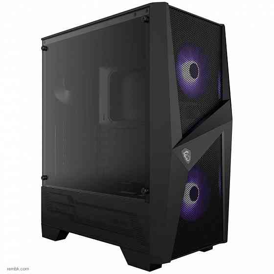 Корпус atx msi mag forge 100m без бп чёрный по доступной цене в макеевке днр | Гарантия Донецк