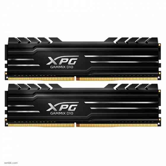 Оперативная память adata xpg gammix d10 16gb (8gbx2) ddr4 3600mhz dimm 288-pin ax4u36008g18i-db10 по доступной цене в макеевке днр | Гарантия Донецк