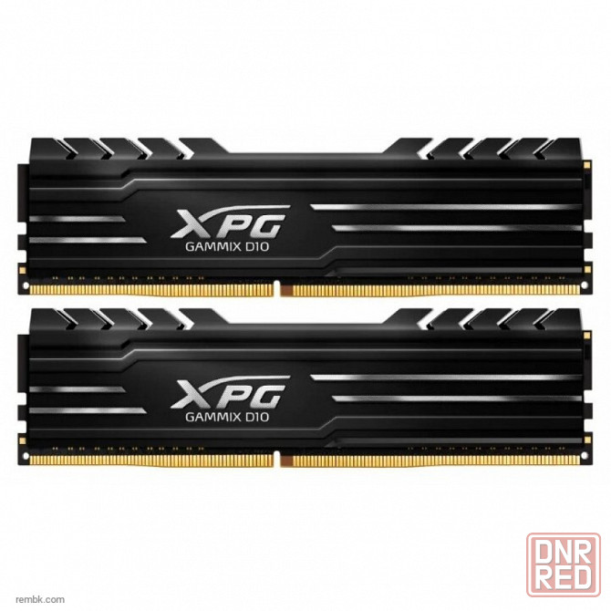 Оперативная память adata xpg gammix d10 16gb (8gbx2) ddr4 3600mhz dimm 288-pin ax4u36008g18i-db10 по доступной цене в макеевке днр | Гарантия Донецк - изображение 1