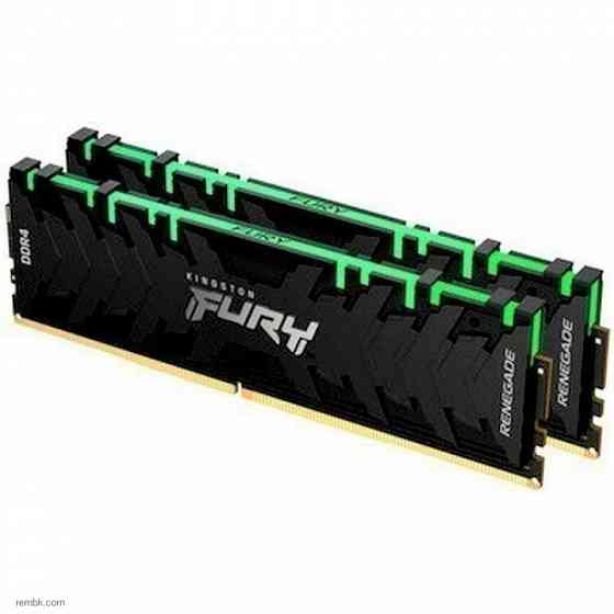 Оперативная память 16gb kingston fury renegade rgb ddr4 3600mhz (kf436c16rbak2/16) (2x8gb kit) по доступной цене в макеевке днр | Гарантия Донецк