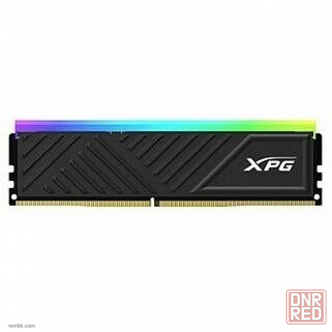 Модуль памяти adata 16gb ddr4 3200 u-dimm xpg gammix d35g rgb gaming memory ( ax4u320016g16a-sbkd35g) black по доступной цене в макеевке днр | Гаранти Донецк - изображение 1