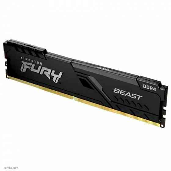 Оперативная память dimm ddr4 kingston fury beast 16гб 3200 мгц cl16 (kf432c16bb1/16) в макеевке днр | Гарантия Донецк