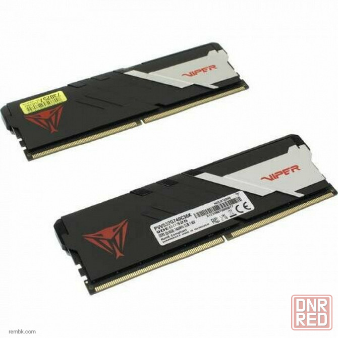 Оперативная память patriot viper venom ddr5 32 гб kit 16х2 pvv532g740c36k | Гарантия Донецк - изображение 1