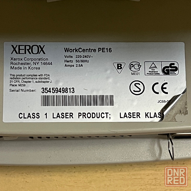 Мфу Xerox WorkCentre PE16 Донецк - изображение 5