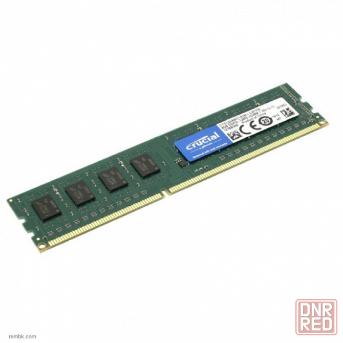 Оперативная память dimm ddr3l crucial 4гб 1600 мгц cl11 ct51264bd160bj б/у в макеевке днр | Гарантия Донецк - изображение 1
