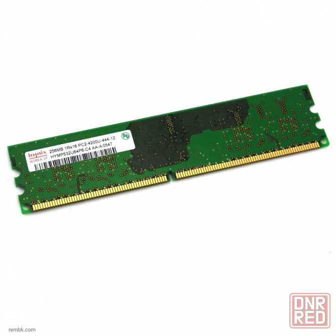 Оперативная память dimm ddr2 hynix 256 мб 533 мгц cl4 (hymp532u64bp6-c4) б/у в макеевке днр | Гарантия Донецк - изображение 1