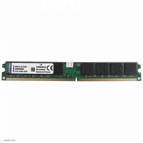 Оперативная память dimm ddr2 kingston 2 gb 800 мгц (kvr800d2n6/2g) б/у | Гарантия Донецк