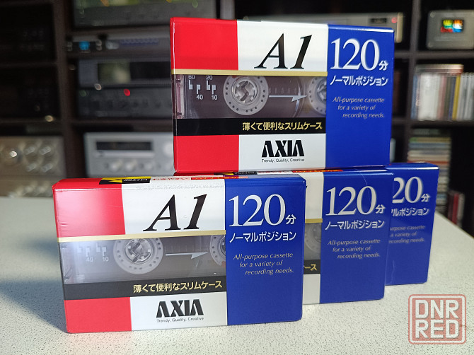 Запечатанные аудиокассеты Axia-A1-120 (Fuji) Донецк - изображение 1