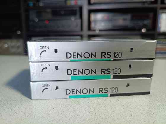 Запечатанные аудиокассеты Denon-RS120 Донецк