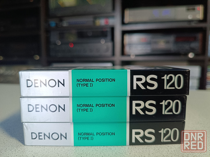 Запечатанные аудиокассеты Denon-RS120 Донецк - изображение 3