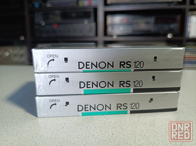 Запечатанные аудиокассеты Denon-RS120 Донецк - изображение 4