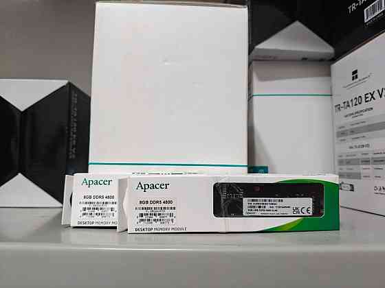 Оперативная память DDR5 Apacer AU08GHB48CTDBGH 16GB (kit 2x8) 4800MHz CL40 Донецк