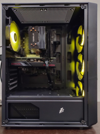 Игровой компьютер i3 12100F + RX 6600 Донецк