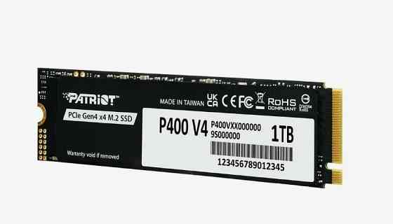 SSD M.2 NVME Patriot P400 V4 1Tb (PCI-E 4.0. 6200/5200 Mbps) Донецк