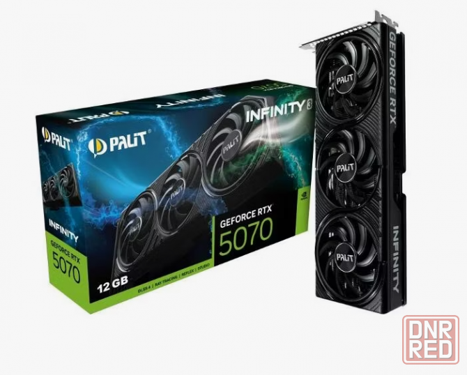 Видеокарта NVIDIA GeForce RTX 5070 (12GB GDDR7) Palit Infinity 3 Донецк - изображение 1